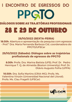 I Encontro de Egressos do PPGTO-UFSCar: diálogos sobre as trajetórias profissionais 